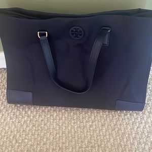 Tory Burch Ella Nylon Tote - Navy